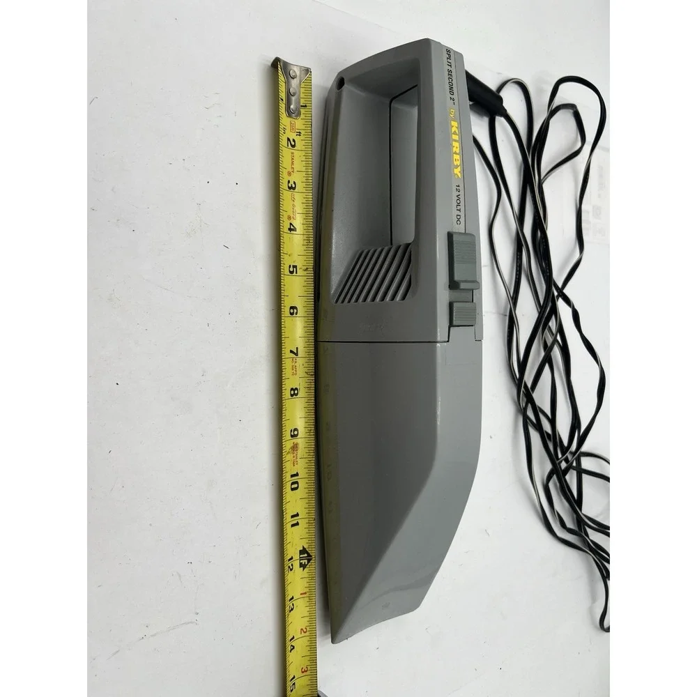 Kirby Split Second 2 Car Vacuum Model 2934 12V DC Tested Working Long Cord